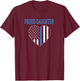 Police Officer Daughter - Proud Daughter T-Shirt - T-Shirt | Maroon