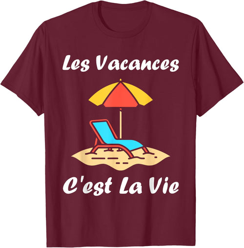 Les vacances c'est la vie quote humour holiday