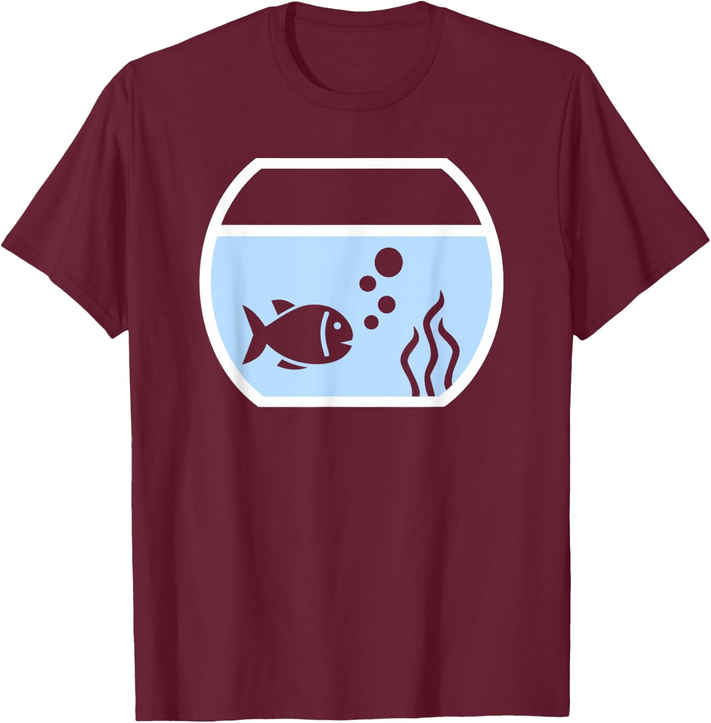 Fish aquarium T-Shirt - T-Shirt | Maroon