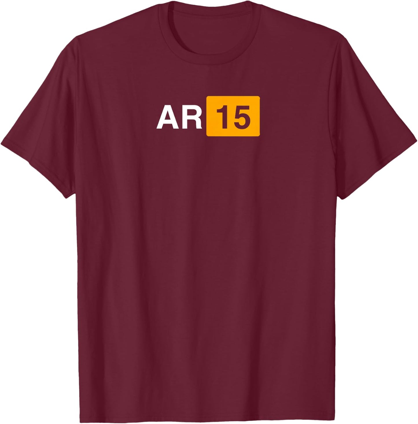 AR-15 Zubehör - Long Range, IPSC, AR-15 T-Shirt - T-Shirt | Maroon