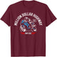 Million Dollar Highway CO USA HWY 550 Motorcycle Design T-Shirt - T-Shirt | Maroon