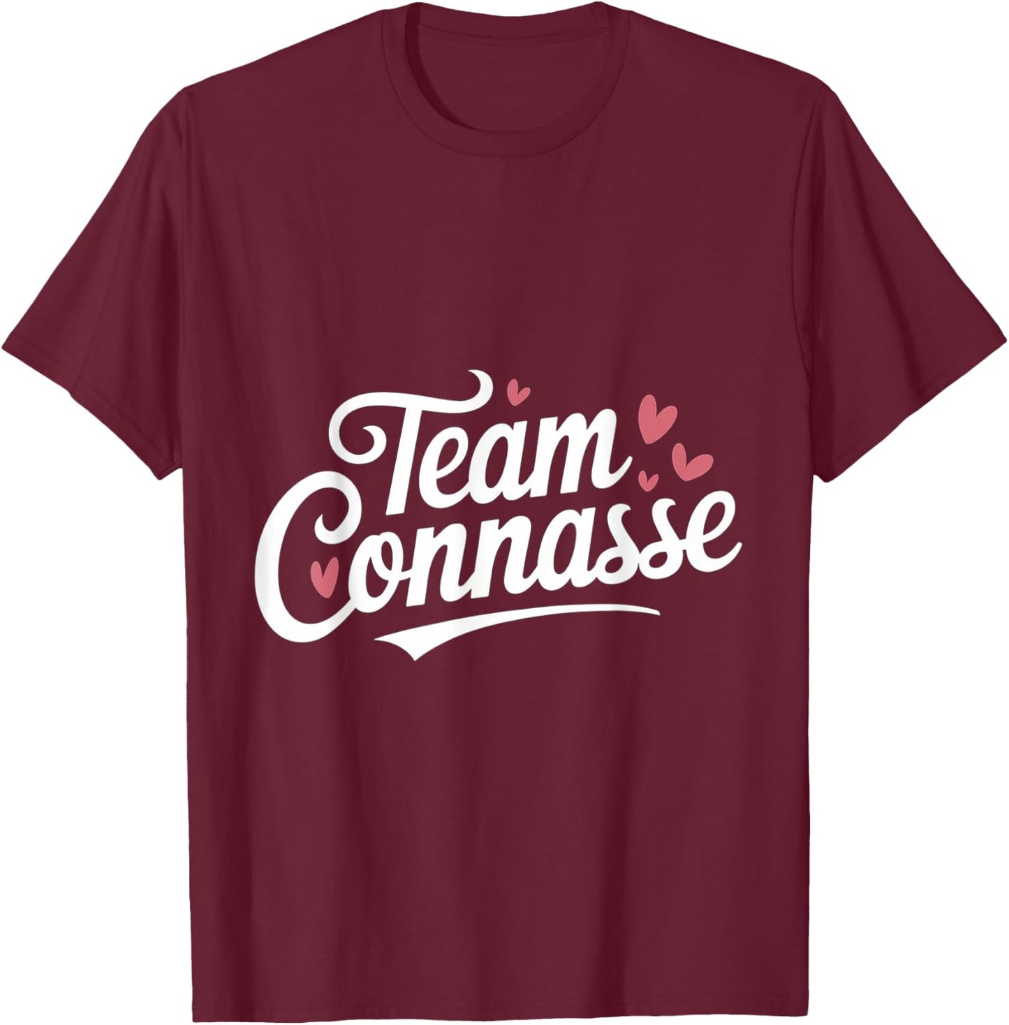 Team connasse gift girlfriend humour woman , Black, S T-Shirt - T-Shirt | Maroon