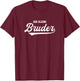 Kleiner Bruder Geburtstag Sohn Erwachsen Geschwister Brother T-Shirt - T-Shirt | Maroon