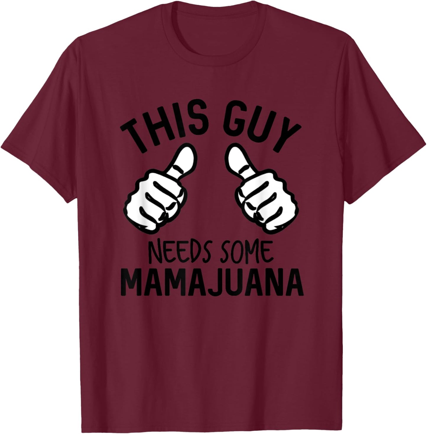 This Guy Needs Some Mamajuana Funny Alcohol Rum T-Shirt - T-Shirt | Maroon