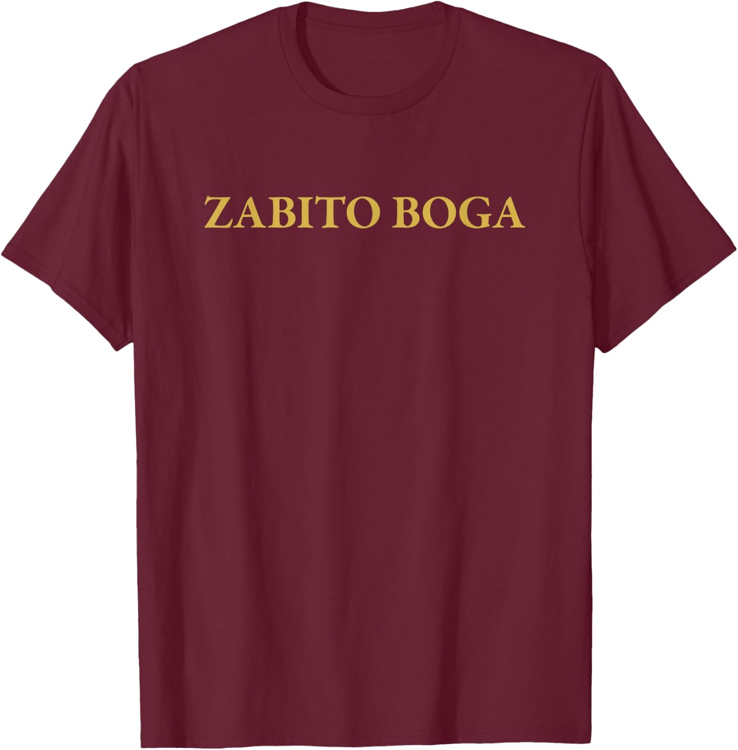 Zabito Boga T-Shirt - T-Shirt | Maroon