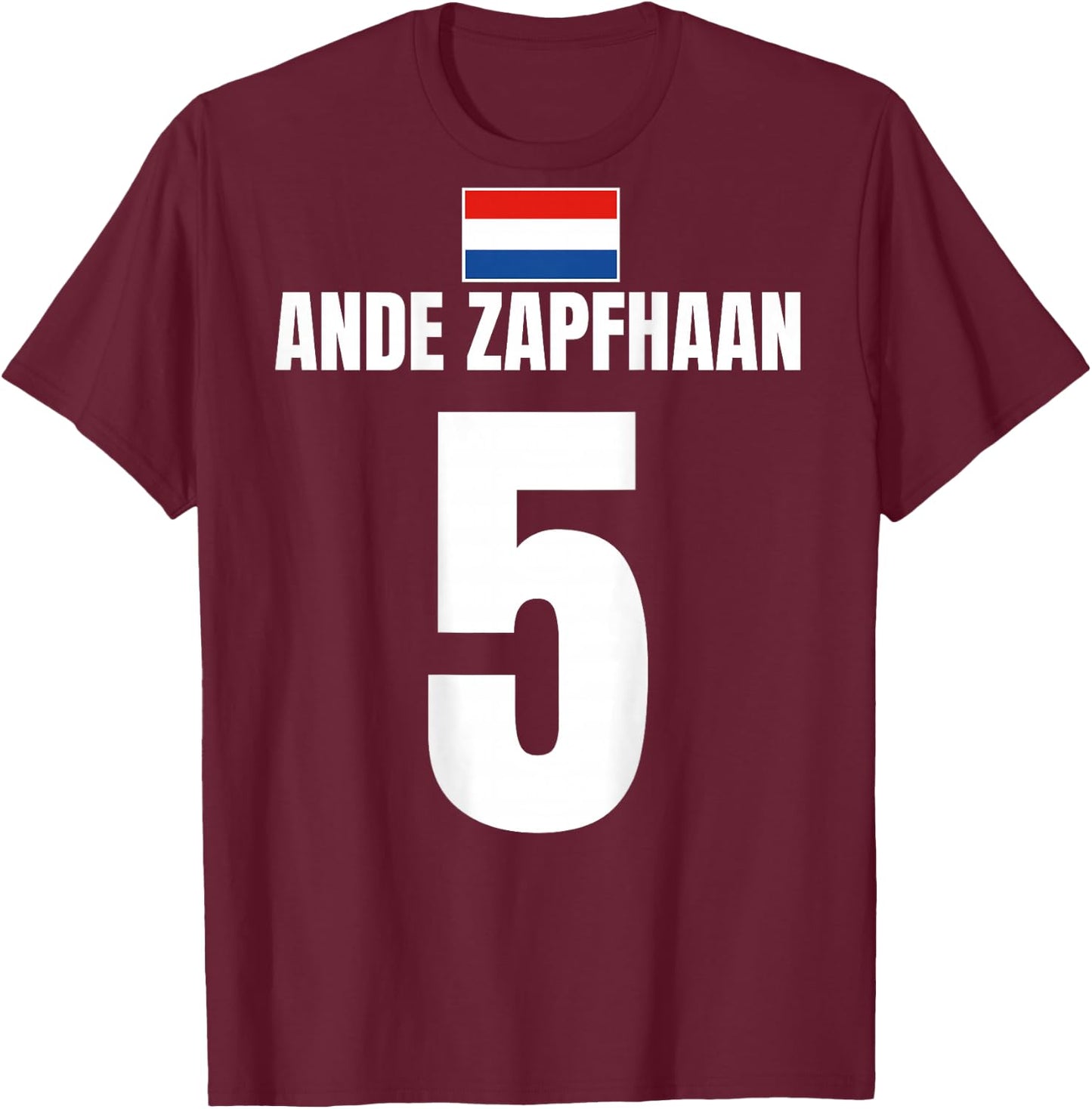 Partnerlook Holland Sauf Trikot Mallorca Vatertag Mannschaft T-Shirt - T-Shirt | Maroon