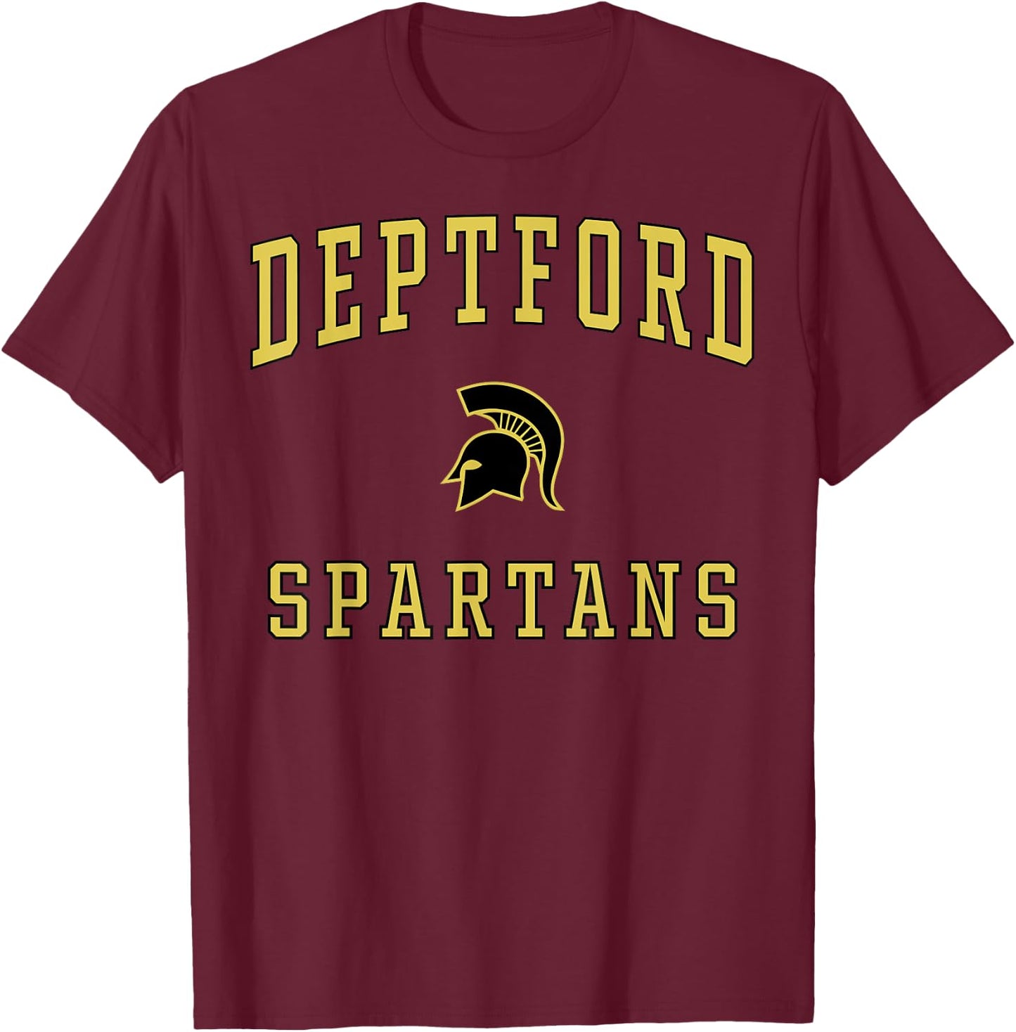Deptford High School Spartans T-Shirt - T-Shirt | Maroon
