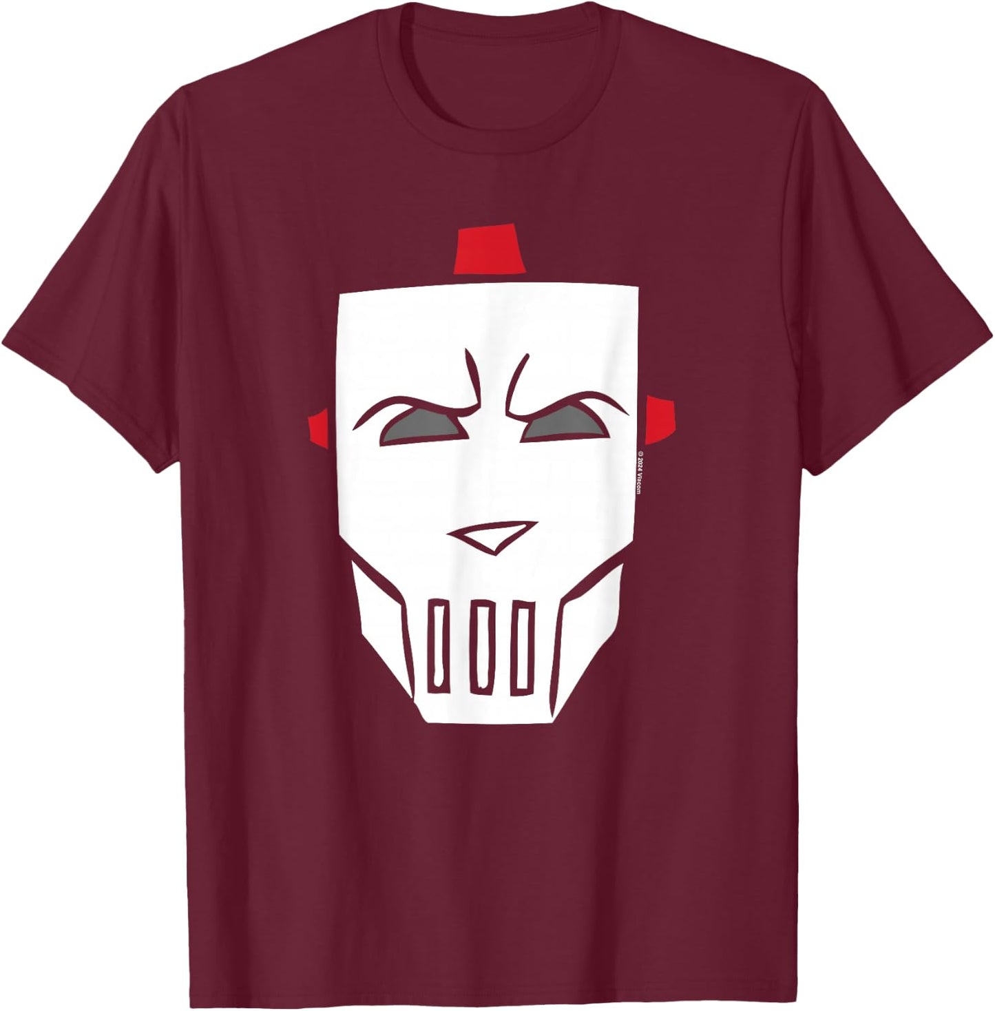 Teenage Mutant Ninja Turtles Casey Jones Hockey Mask T-Shirt - T-Shirt | Maroon