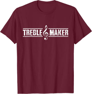 Piano Musical Note Pianist Music Funny Gift T-Shirt - T-Shirt | Maroon