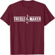 Piano Musical Note Pianist Music Funny Gift T-Shirt - T-Shirt | Maroon