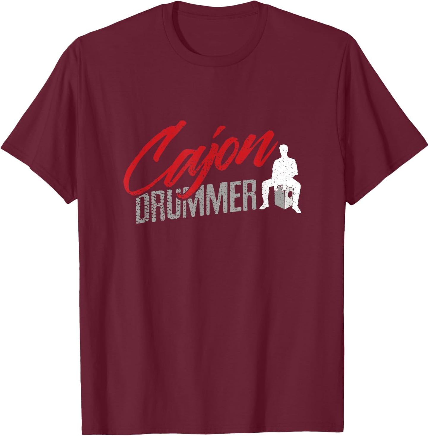 Cajon T-Shirt - T-Shirt | Maroon