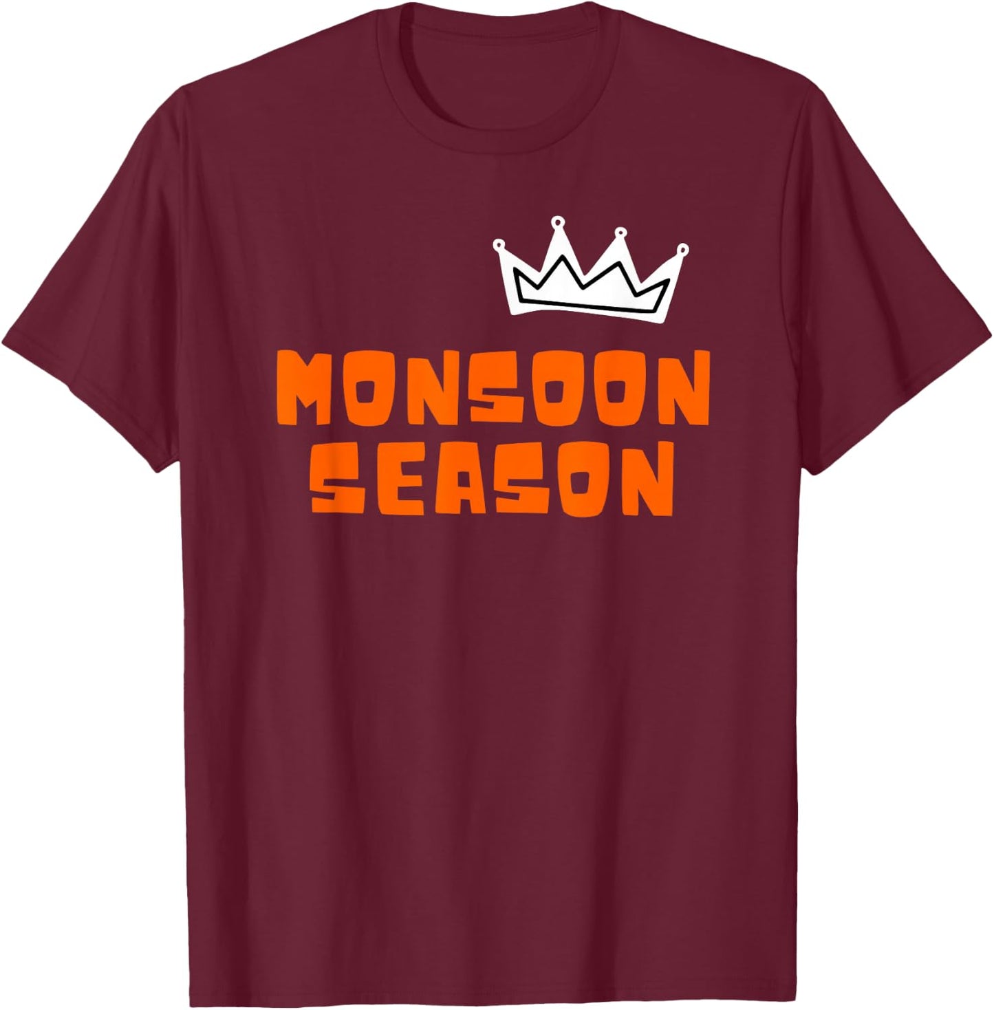 Monsoon Season T-Shirt - T-Shirt | Maroon