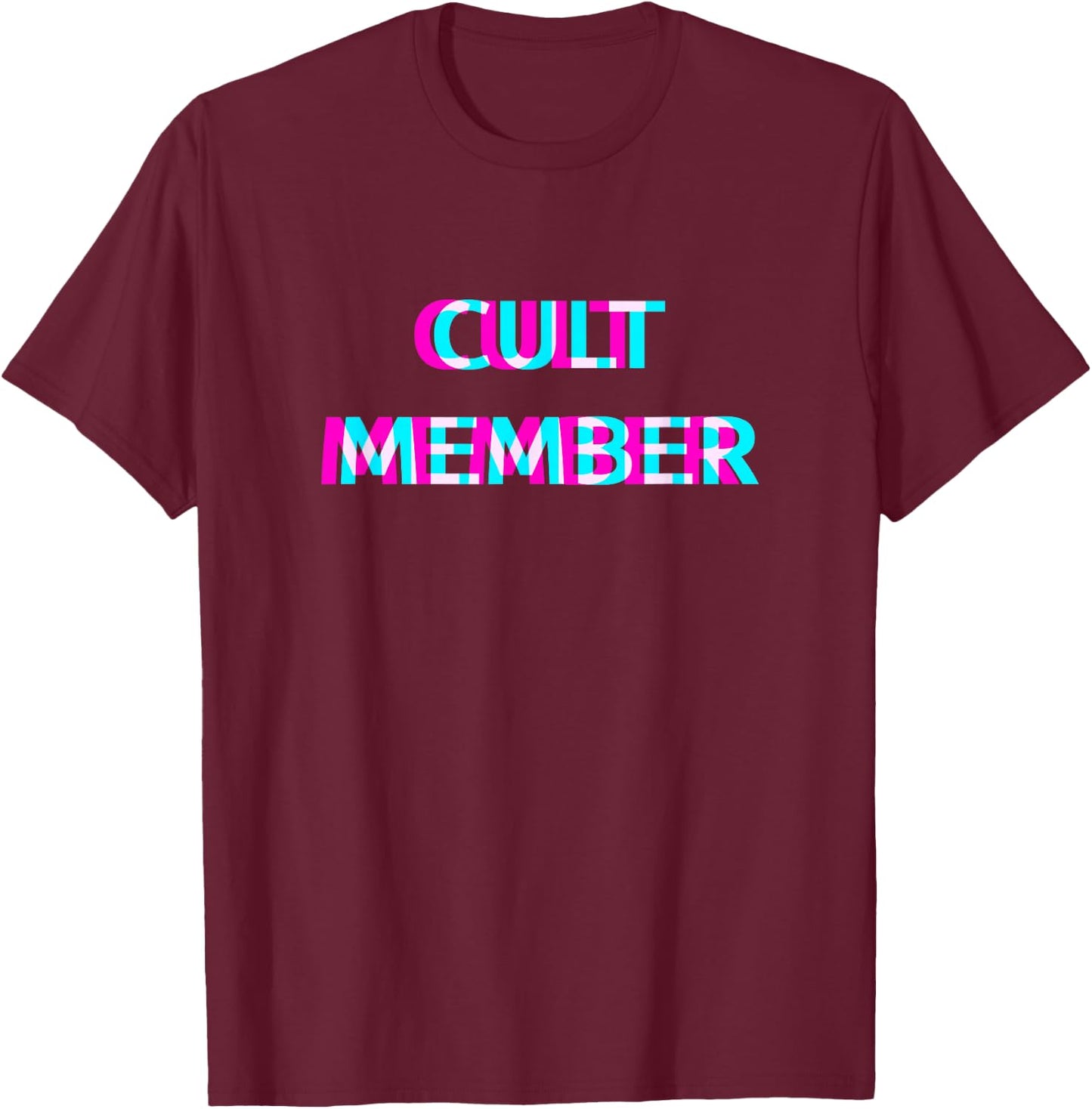 Cult Member T-Shirt - T-Shirt | Maroon