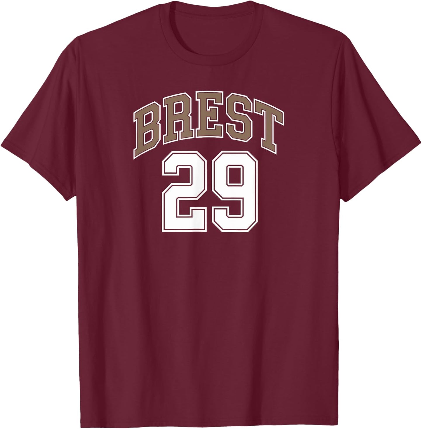 Brest 29 T-Shirt - T-Shirt | Maroon