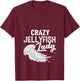 Jellyfish Ocean Animals Aquarium Tank Jelly Fish T-Shirt - T-Shirt | Maroon