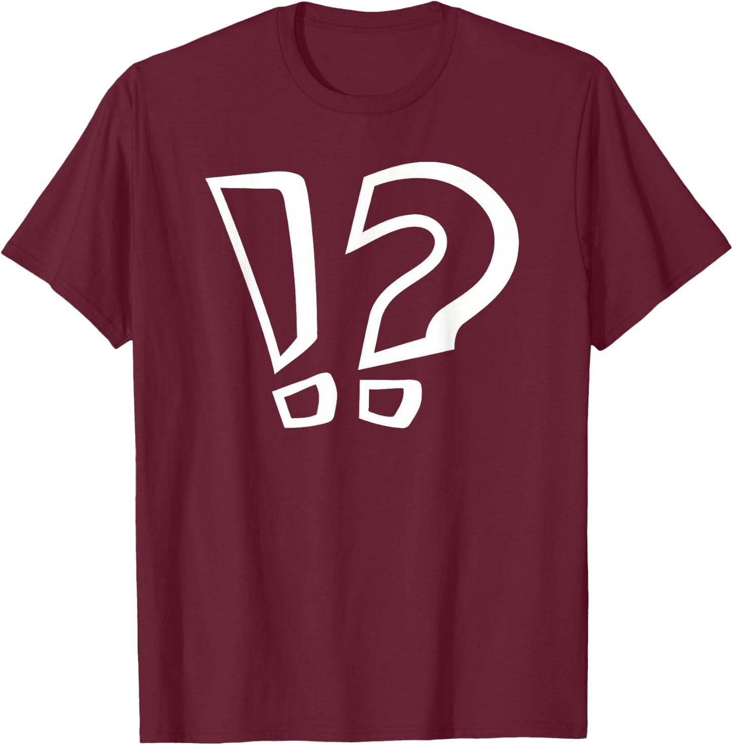 Question mark exclamation point T-Shirt - T-Shirt | Maroon