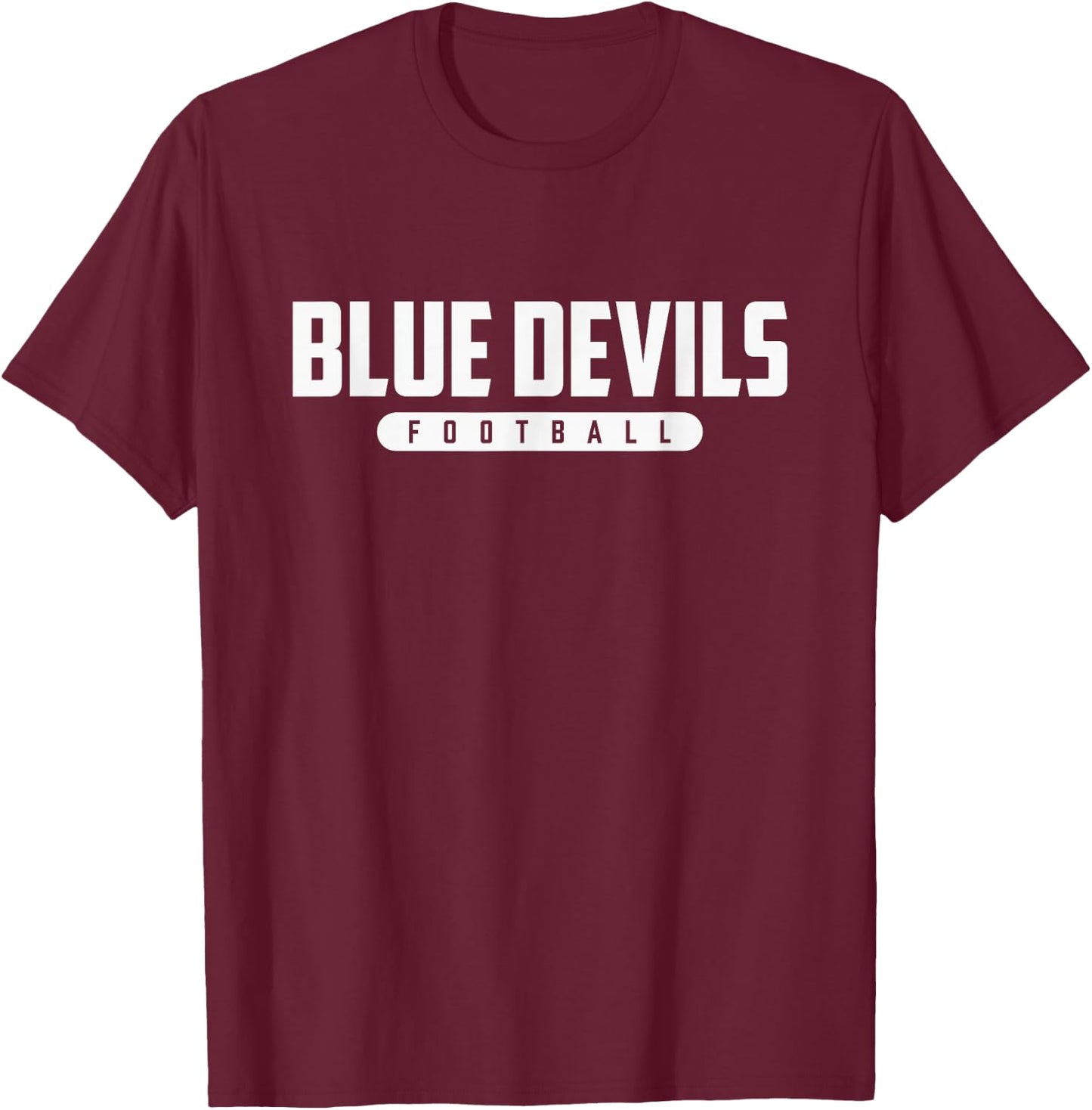 Gate City Blue Devils Football T-Shirt - T-Shirt | Maroon
