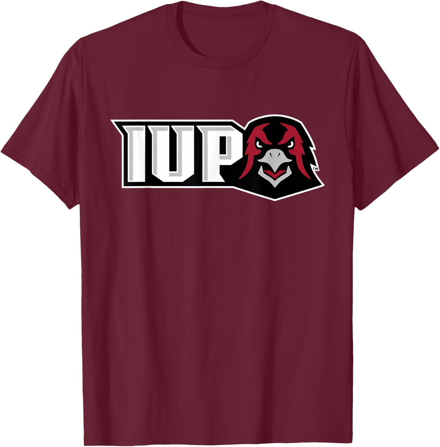 Indiana University Pennsylvania Hawks | IUP NCAA | IUPHC003 T-Shirt - T-Shirt | Maroon