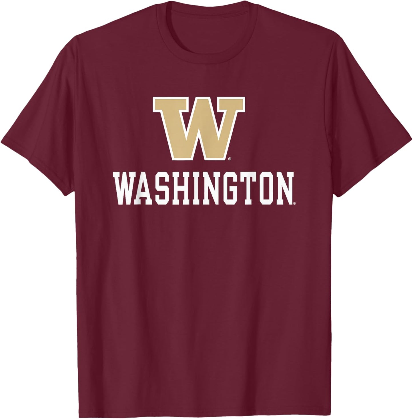 Washington Huskies Sportsmanship Purple Officially Licensed T-Shirt - T-Shirt | Maroon