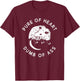 Pure of Heart Dumb of Ass Funny Sayings Fantasy T-Shirt - T-Shirt | Maroon
