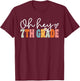 Oh Hey 7th Grade Back To School Teachers Students Men Women Kids T-Shirt - T-Shirt | Maroon