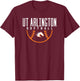 University of Texas at Arlington UTA Mavericks Softball T-Shirt - T-Shirt | Maroon