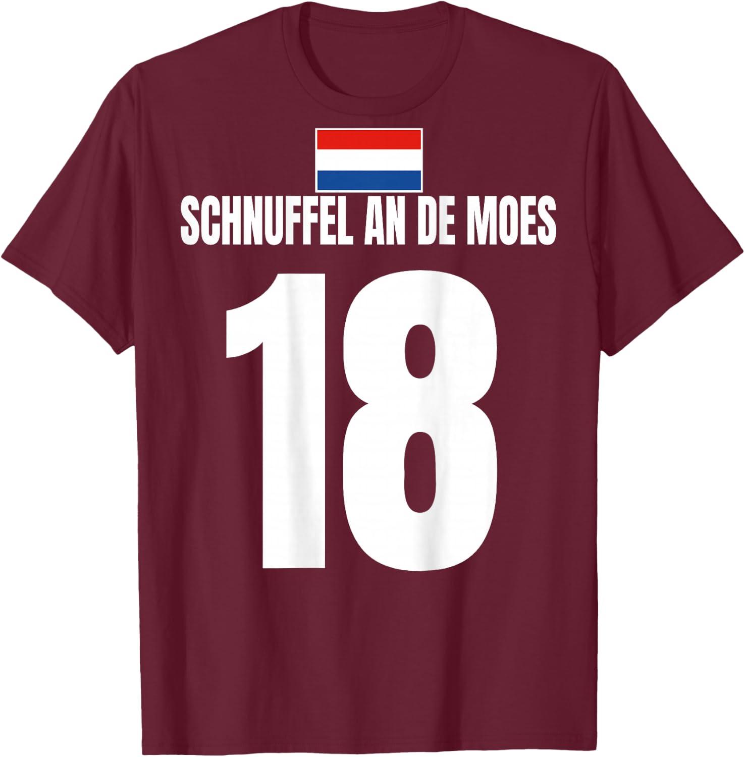 Group Outfit Holland Sauf Jersey Festival Party Group Malle T-Shirt - T-Shirt | Maroon