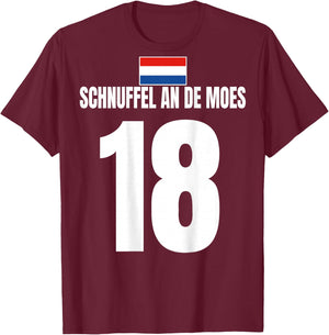 Group Outfit Holland Sauf Jersey Festival Party Group Malle T-Shirt - T-Shirt | Maroon