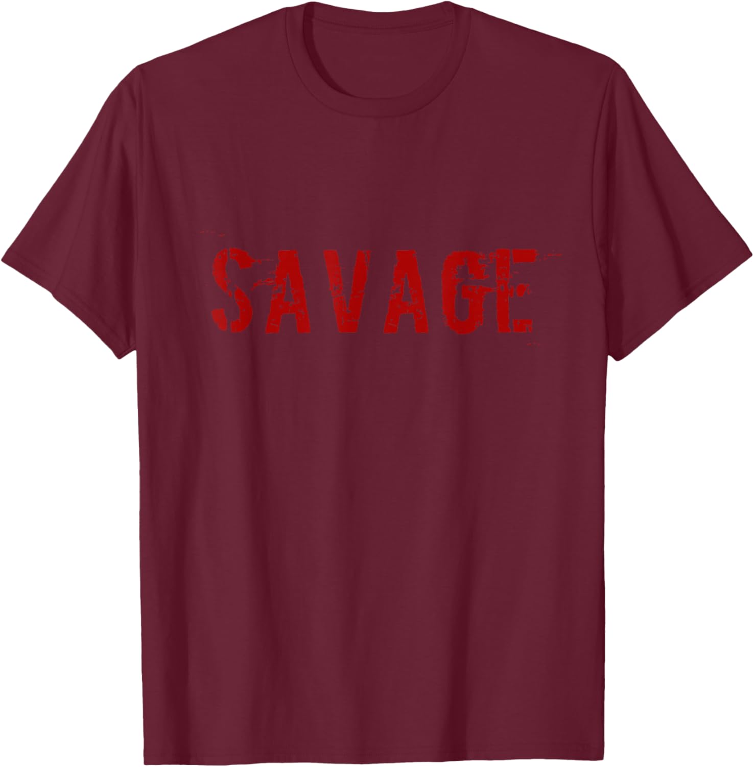 Savage T-Shirt - T-Shirt | Maroon