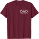 Father's Day Dad Est 2016 Logo Expect Pregnancy Announcement T-Shirt - T-Shirt | Maroon