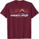 Puerto Viejo Costa Rica T-Shirt - T-Shirt | Maroon