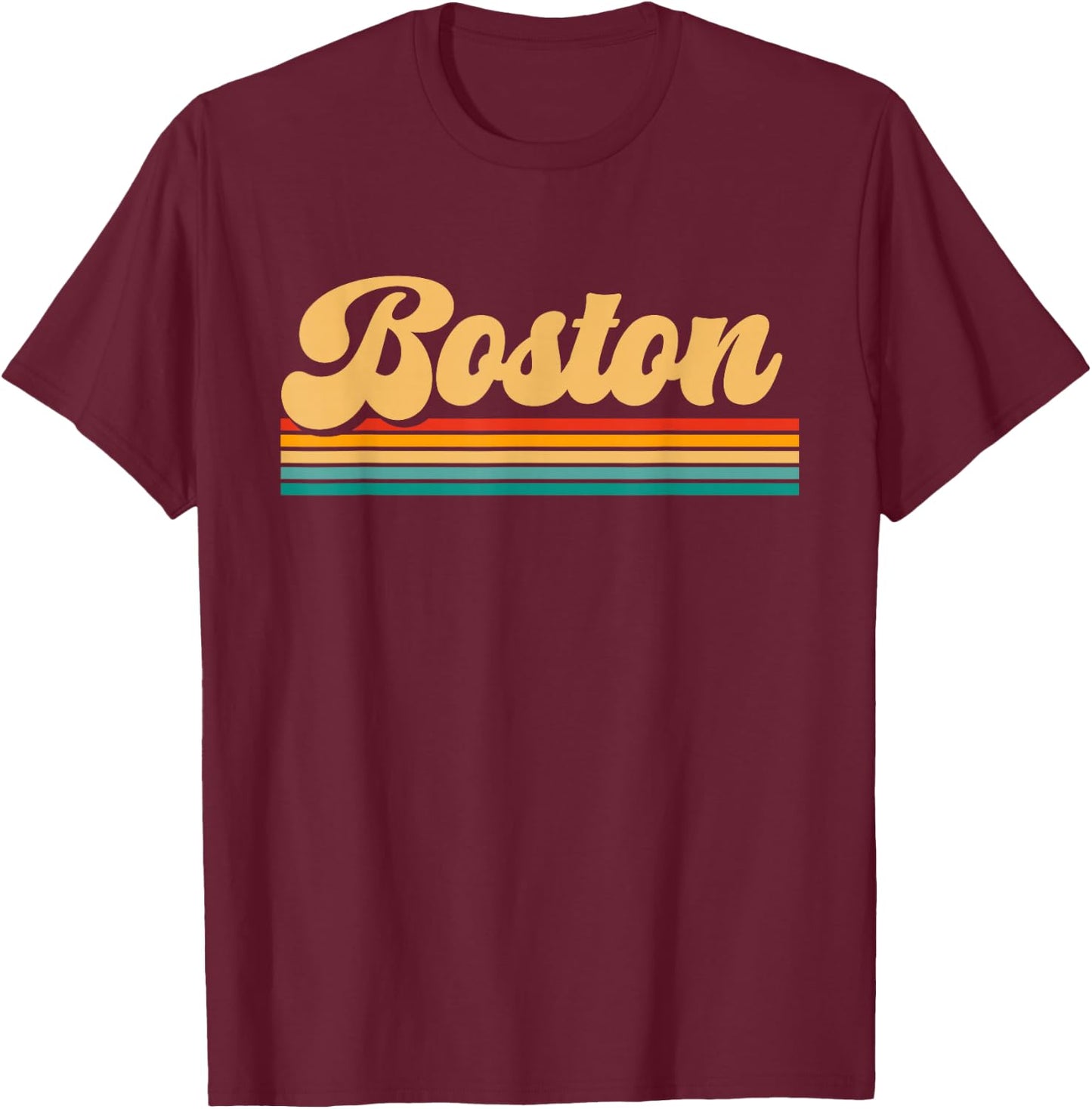 City of Boston T-Shirt - T-Shirt | Maroon