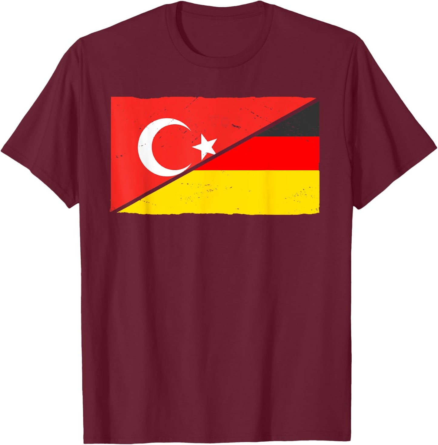 Türken Deutschland Türkei T-Shirt - T-Shirt | Maroon