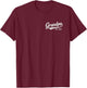 Promoted to Grandpa 2027 Grandpa Est 2027 Logo Grandpa 2027 T-Shirt - T-Shirt | Maroon