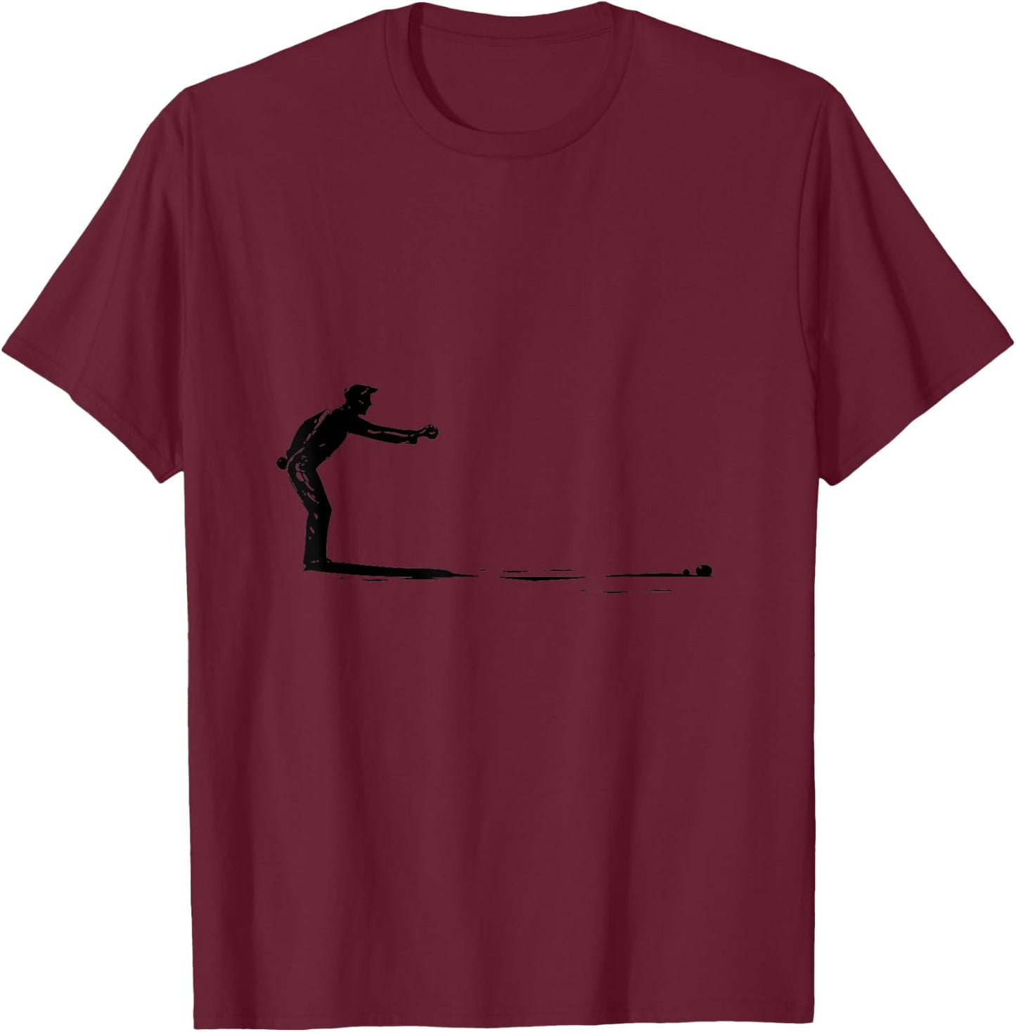 Petanque T-Shirt - T-Shirt | Maroon