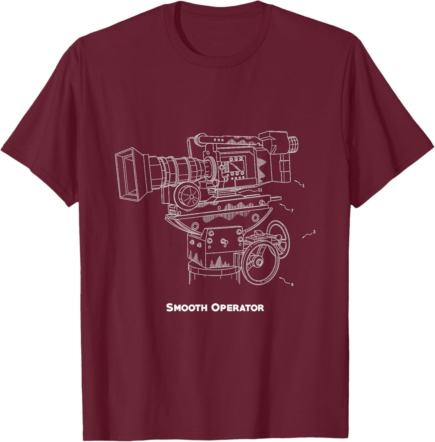 Cinematography for Filmmakers & Camera Operators T-Shirt - T-Shirt | Maroon