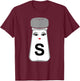 Salt and Pepper Halloween Costume , black T-Shirt - T-Shirt | Maroon