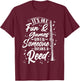 It's All Fun Games Until Someone Breaks A Reed - Clarinetist T-Shirt - T-Shirt | Maroon