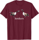 Honkers Honkers Goose T-Shirt - T-Shirt | Maroon