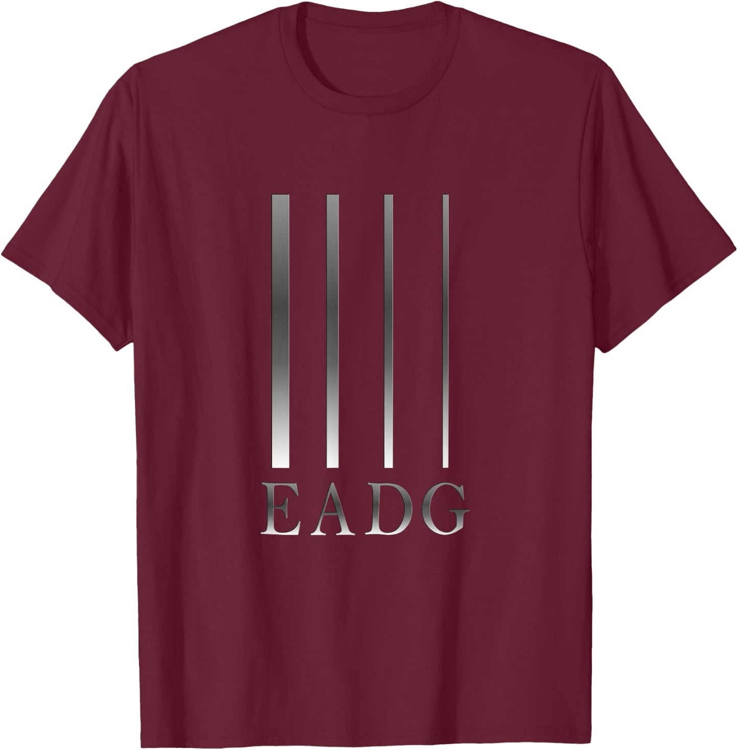 EADG Bass Player Bassist Bass Guitarist 4 String T-Shirt - T-Shirt | Maroon