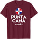 Punta Cana City Republica Dominicana Women Men Travel T-Shirt - T-Shirt | Maroon