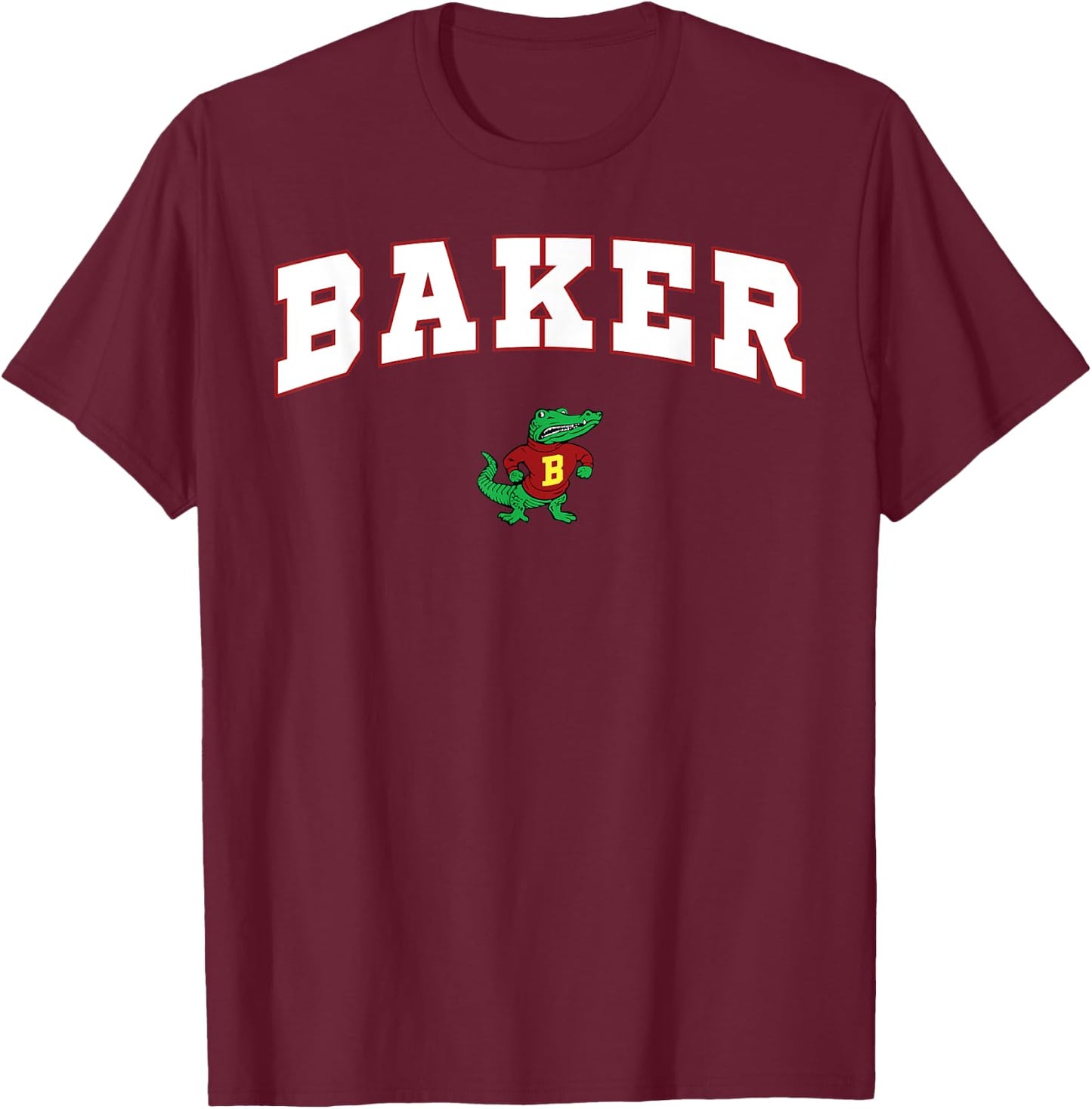 Baker School Gators T-Shirt - T-Shirt | Maroon