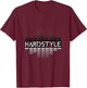 Hardstyle mit Soundbars T-Shirt - T-Shirt | Maroon