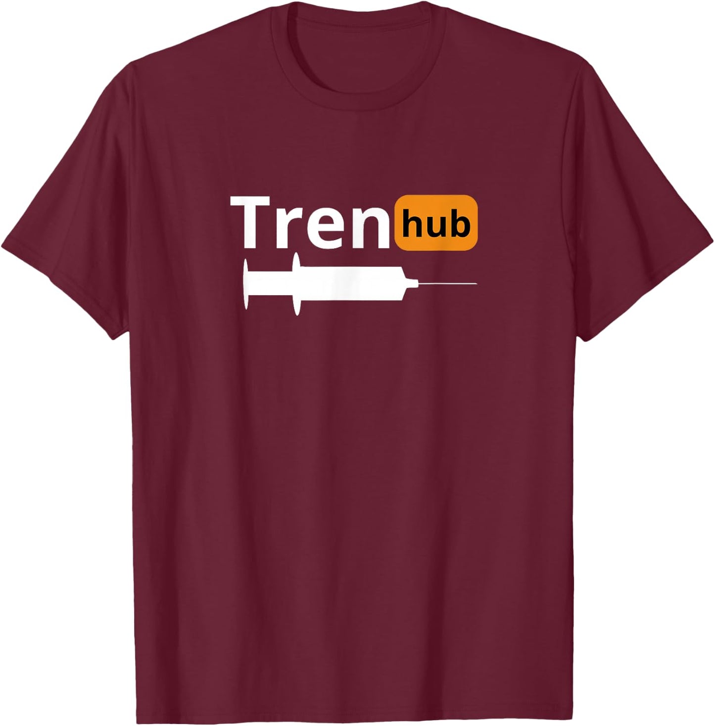 Trenhub | Fitnessstudio | legalisieren Anabolika T-Shirt - T-Shirt | Maroon