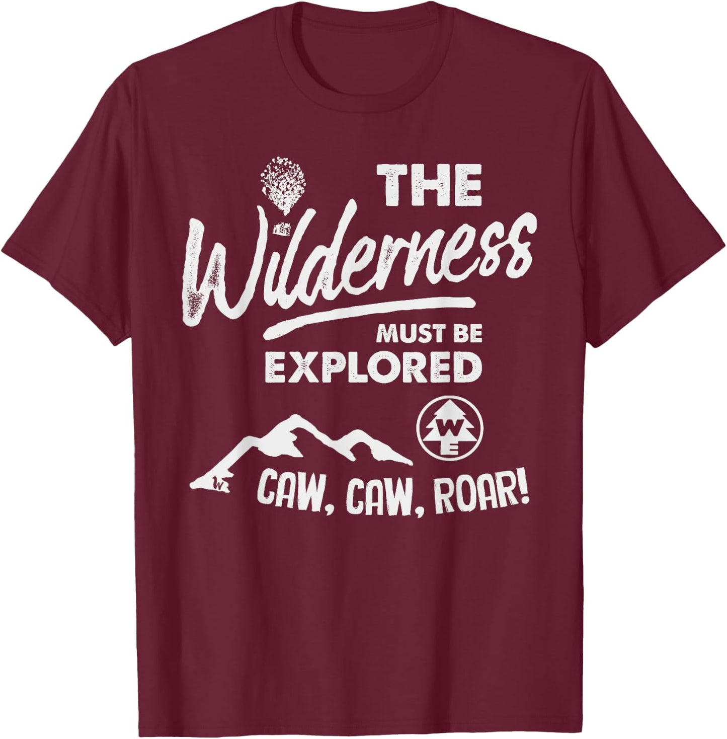 Camping Shirt Wilderness Explorer Funny Chant T-Shirt - T-Shirt | Maroon