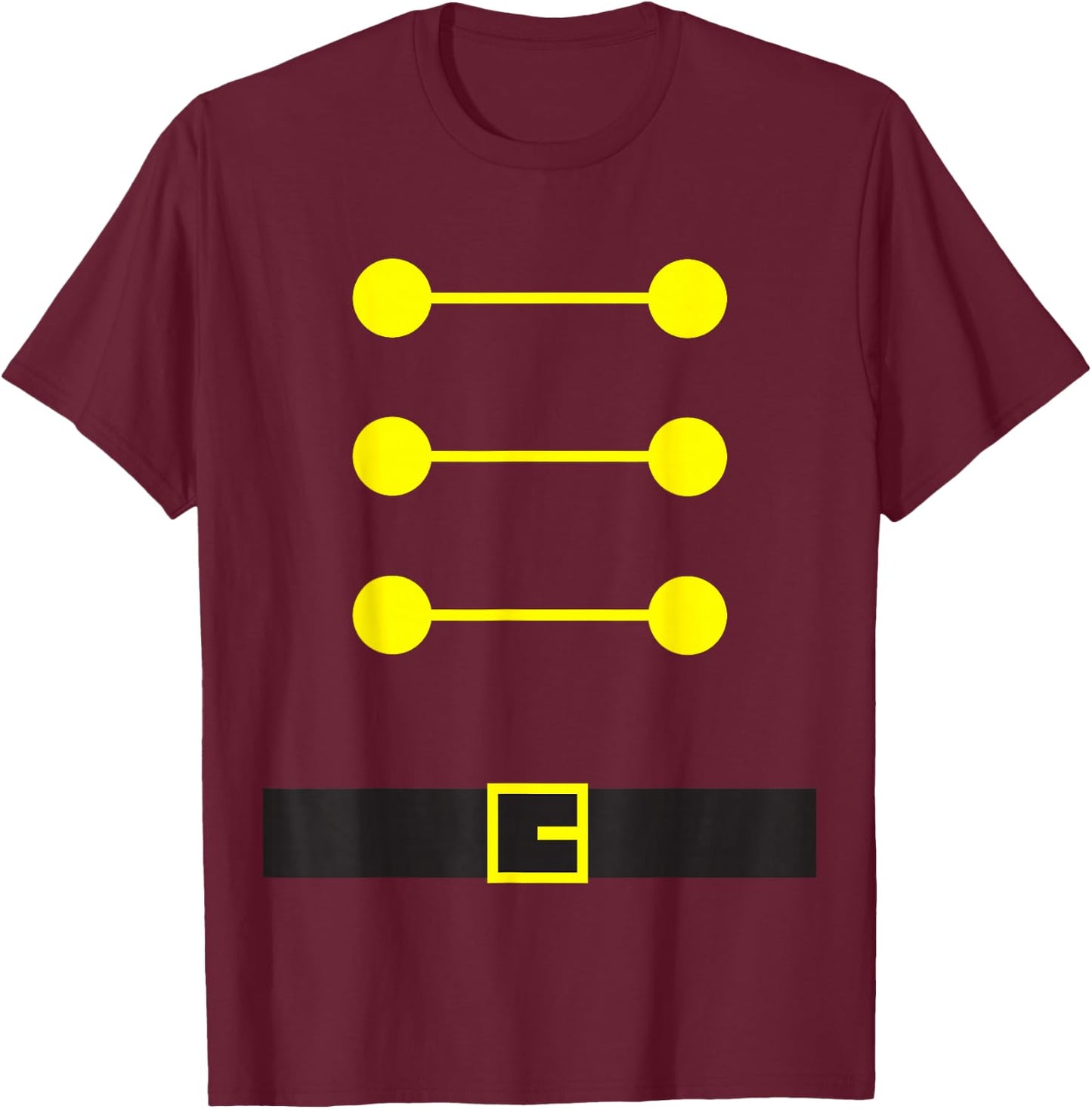 TOY SOLDIER TOP For Child or Adults Cute Tin Soldier T-Shirt - T-Shirt | Maroon