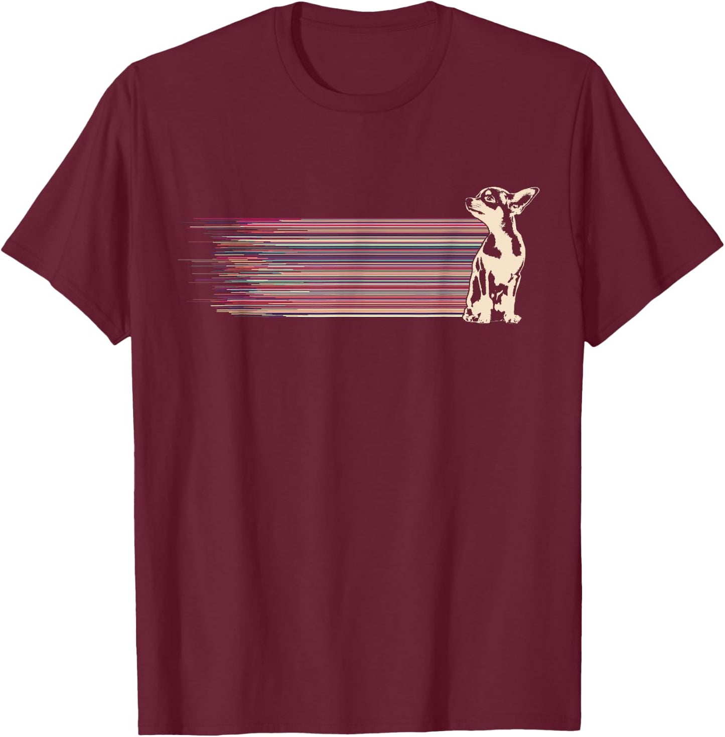 Chihuahua Chihuahueno Dog T-Shirt - T-Shirt | Maroon