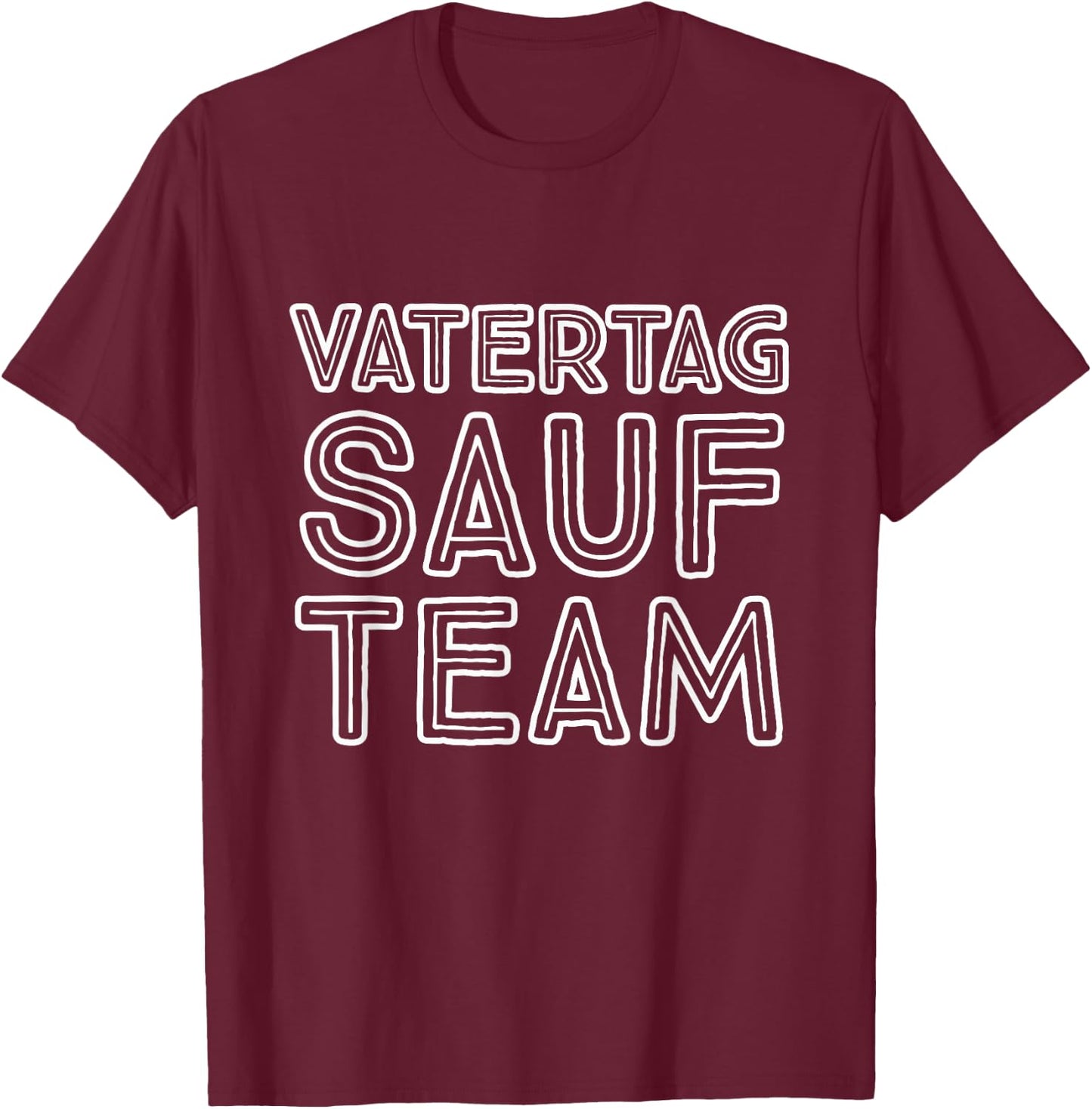 Herren Vatertag Papa | Bier trinken Party Jungstour Männertrip T-Shirt - T-Shirt | Maroon