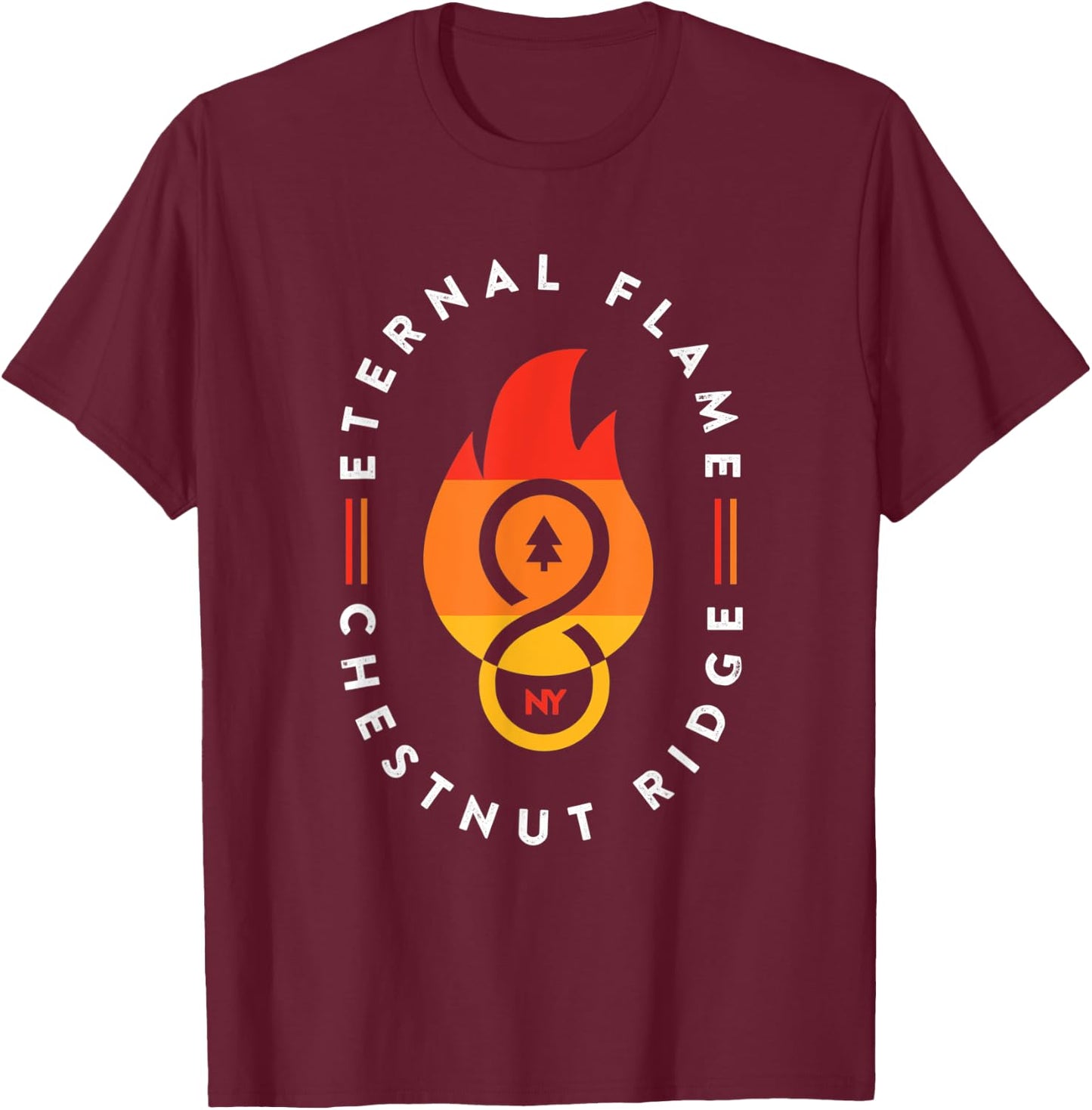 Eternal Flame Chestnut Ridge Shirt T-Shirt - T-Shirt | Maroon