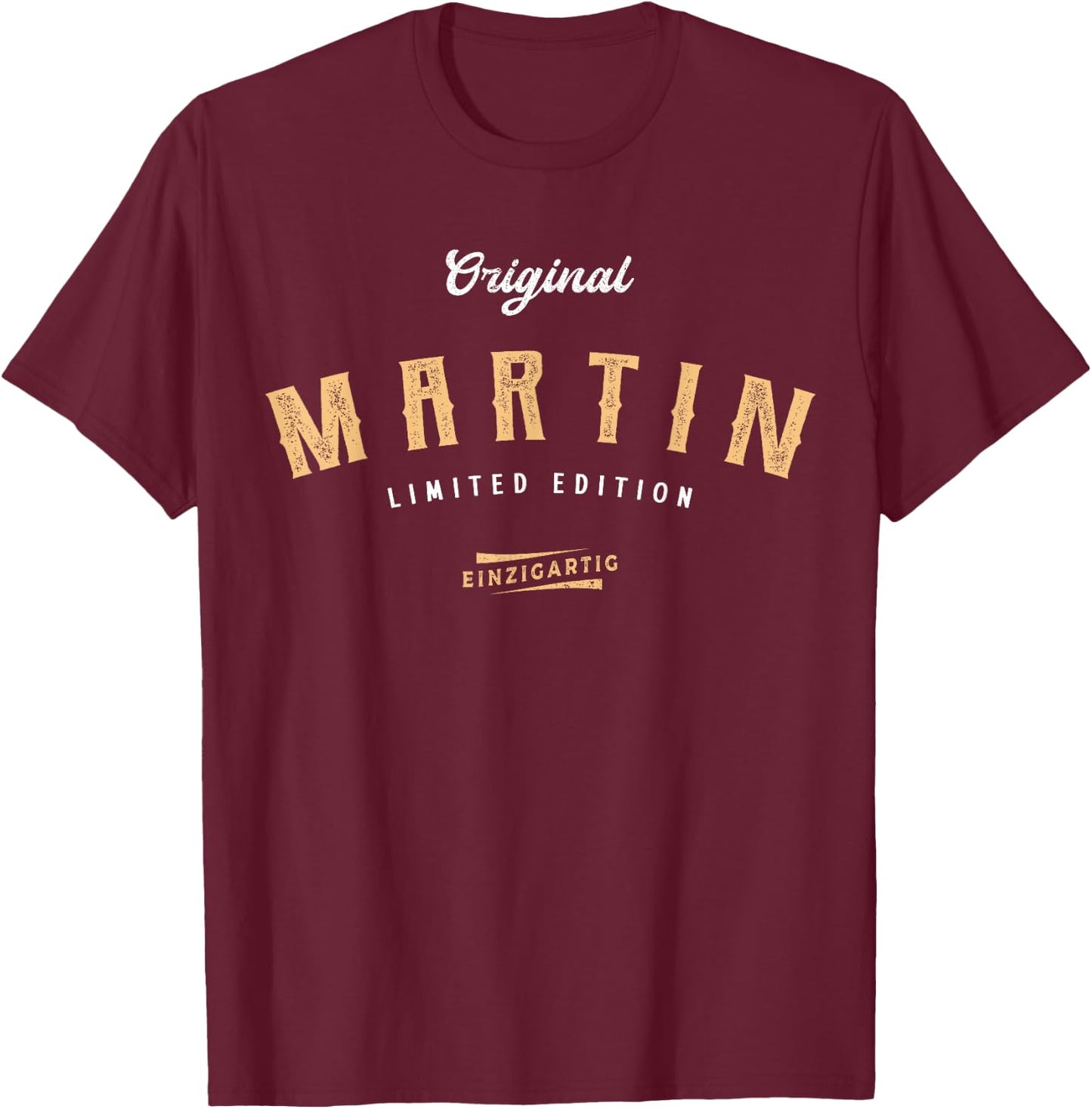 Martin Limited Edition , black, s T-Shirt - T-Shirt | Maroon